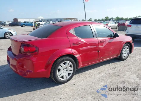 2014 Dodge Avenger Se from USA, damaged, VIN 1C3CDZAB2EN224147